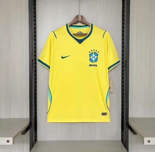 Blusa Brasil amarela torcedor 26/27 masculino