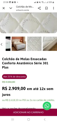 Colchão Orthocrim
