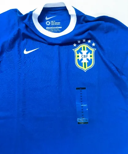Camisa Nike seleção brasileira Slim fit original 100% algodão 
