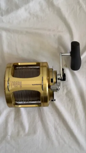 Carretilha Shimano Tiagra 130 (Two Speed) - Pesca Oceânica / Marlin / Atum