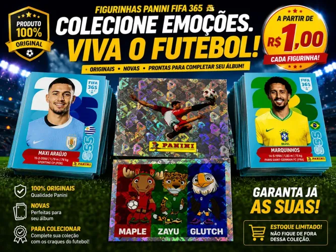 Figurinhas da copa 2026