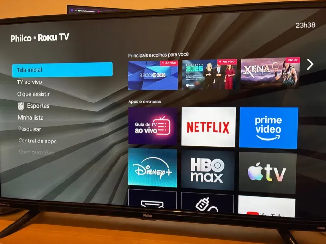 TV Philco 32 HD Roku