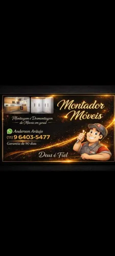 Trabalho com serviço de montador de Móveis em geral fazemos orçamentos sem compromisso aw1