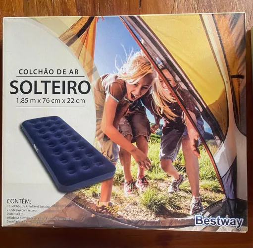 Colchão de Ar Solteiro Bestway - Novo na Caixa