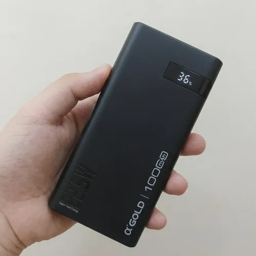 Carregador Portátil Gold Pro Alta Capacidade 10000mAh