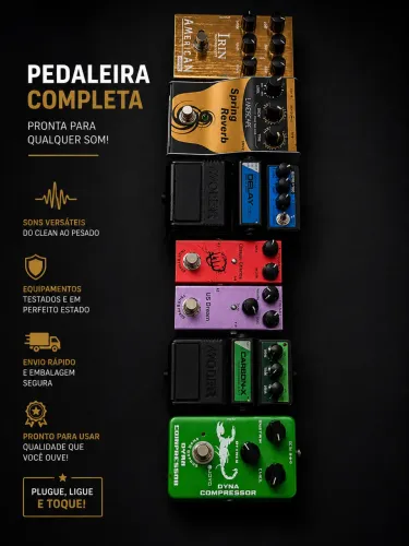 Pedais para guitarra