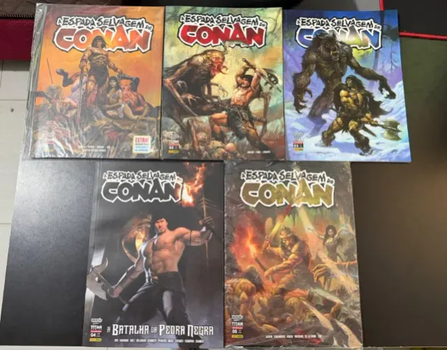 A Espada Selvagem de Conan (2024) - 01 ao 05