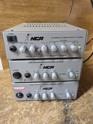 Amplicador NCA AB-50 R4 com Bluetooth
