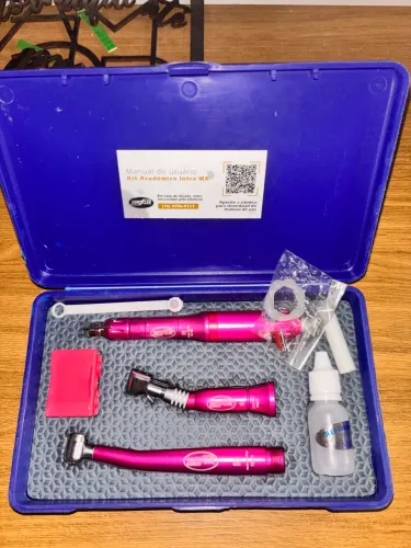 Kit Acadêmico Dentscler rosa - USADO
