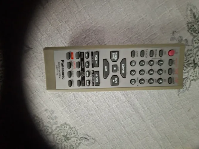 Controle Remoto Panasonic EUR7711150 Do Mini Sistem Sa-Pm19