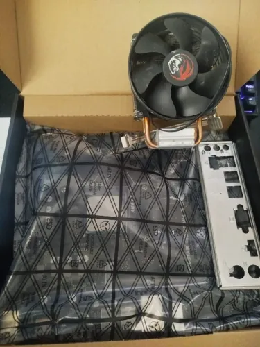 KIT PLACA MÃE C/COOLER + RYZEN 5600G