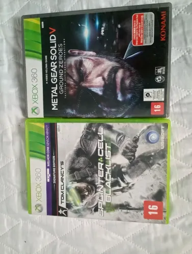 Jogos Xbox 360 mídia fisica