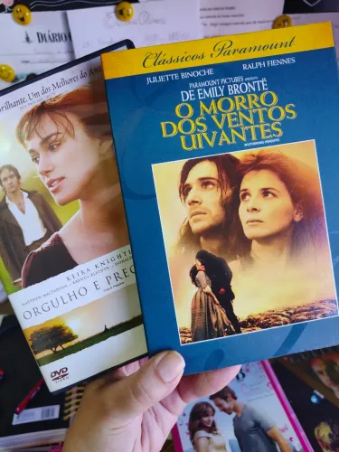 DVDs - Orgulho e Preconceito e O morro dos ventos uivantes