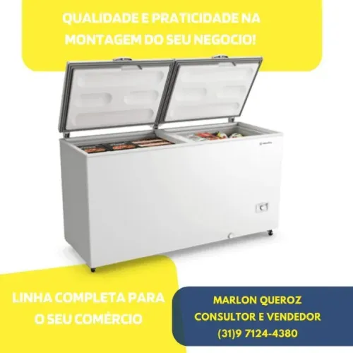 Freezer Horizontal 546 Litros MetalFrio 220v
