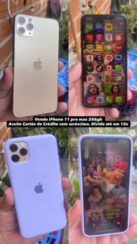 iPhone 11 Pro Max 264 pra vender urgente 