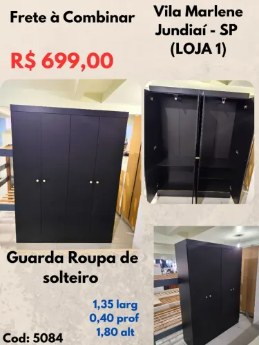 Guarda Roupa De Solteiro