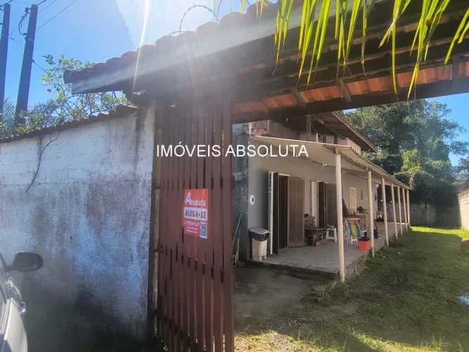 Casa para Locação em Itanhaém-SP no Balneário Jequitibá, isolada 311 metros de terreno: 2