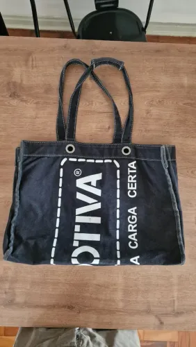 Ecobag Bolsa de Lona Reforçada Dotiva - Mercado e Feira