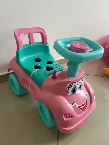 Totokinha - andador infantil rosa