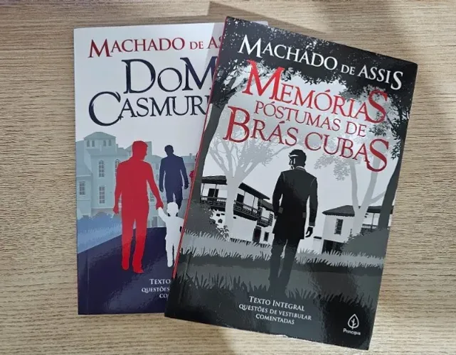 Kit 2 Livros | Memórias Póstumas de Brás Cubas e Dom Casmurro - Machado de Assis