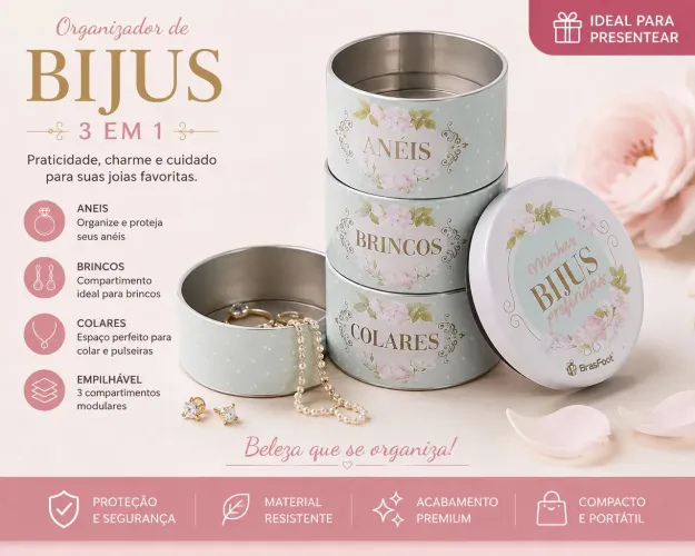 Organizador de bijus 