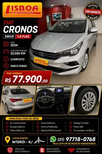 Fiat Cronos Drive 1.0 6V 2024