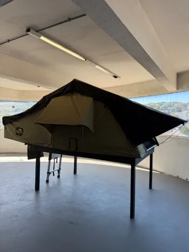 Barraca de teto automotiva