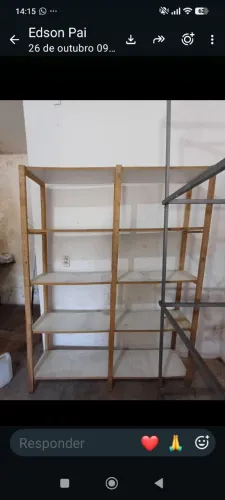 Pratileira madeira