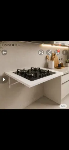 Tampo para fogão cooktop 4 bocas