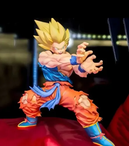 Dragon Ball Z Action Figure Goku Kamehameha Super Saiyjin