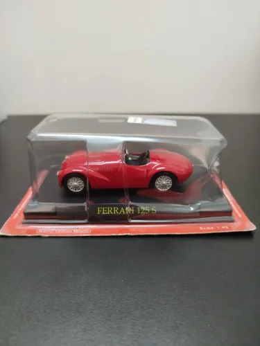Miniatura Ferrari 125 S (1947) Vermelha - Escala 1:43