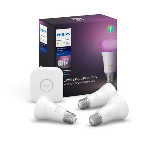 Lâmpadas inteligentes Philips Hue