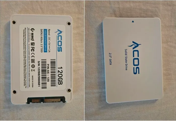 Ssd sata de 120GB praticamente novo