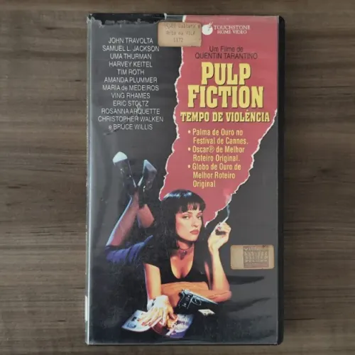 Fita VHS Pulp Fiction: Tempo de Violência (Legendado)