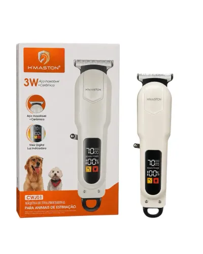 MÁQUINA DE TOSA PROFISSIONAL PARA PETS H?MASTON CWJ01