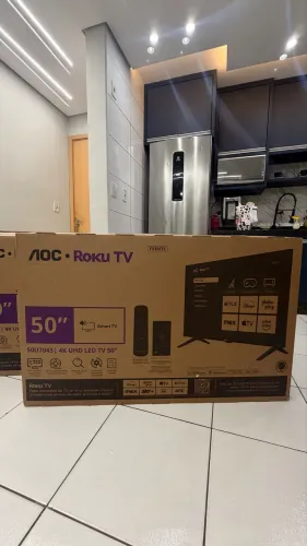Tv Aoc 50p 1600,00 ou 10x165,00