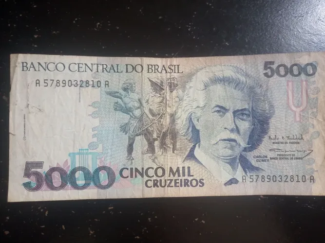 Cédula de 5000 Cruzeiros