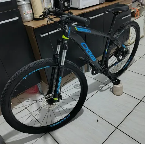 Bicicleta Oggi hacker HDS MTB alumínio aro 29 quadro 17 com nota fiscal. Promoção bike 
