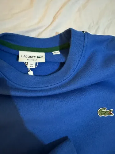 Sueter lacoste azul royal original, tamanho P
