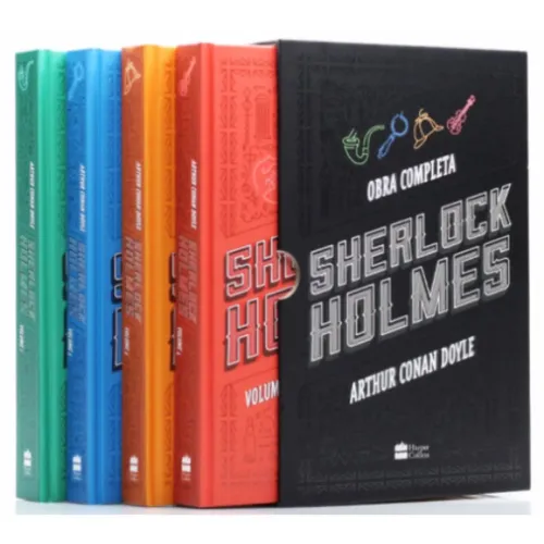 Box de livro sherlock holmes