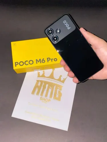 Poco M6 pro 5g 256gb perfeito estado