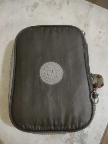 Estojo Kipling 100 Pens Marron original estado de novo 