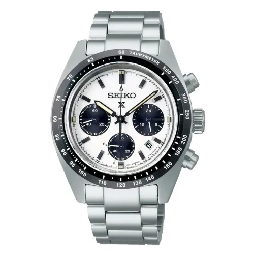 Seiko Prospex Speedtimer Solar Panda SSC961 Cronógrafo Safira 39mm
