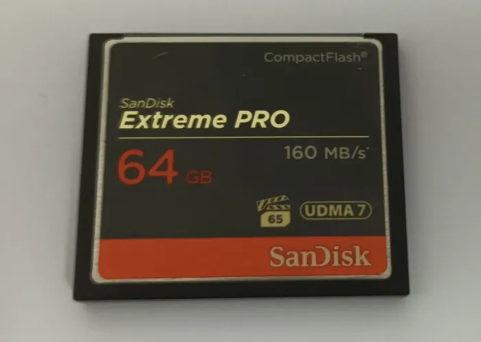 Cartão Compact Flash 64GB Sandisk Extreme Pro