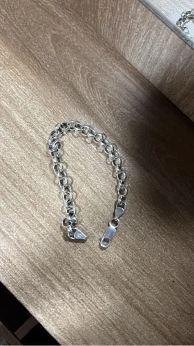 Pulseira portuguesa de prata