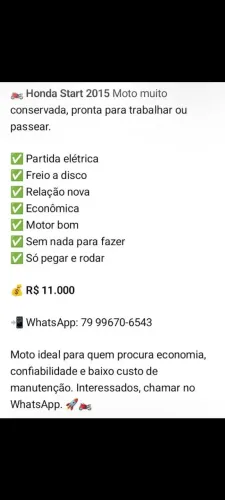 Moto conservada