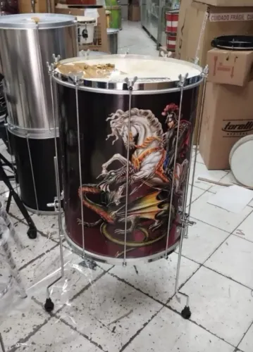 Surdo 18 polegadas com capa