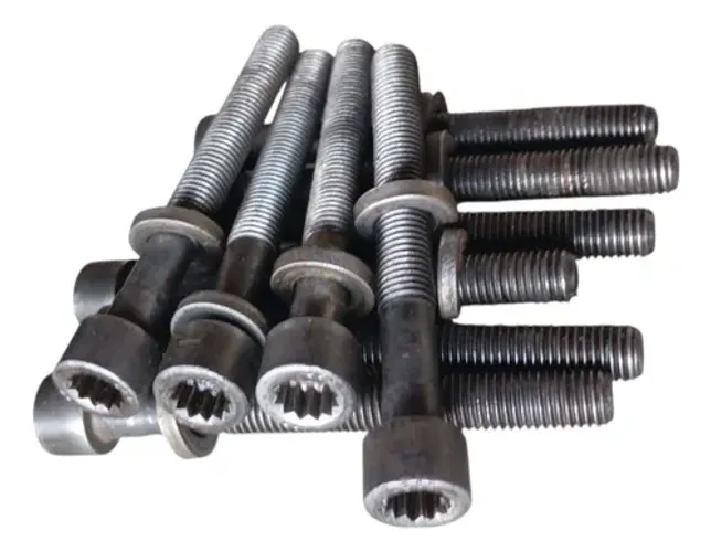 Jogo Kit Parafuso Trava Cabecote Motor Vw Gol 1.8 Ap G2 G3 Preto
