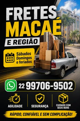 Vende FRETES MACAÉ