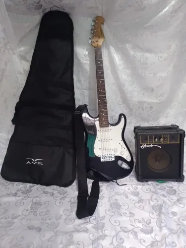 Guitarra Shelter California Special U.S.A original +Amplificador 20w + capa e correia!